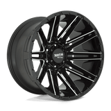Moto Metal GLOSS BLACK MILLED MO998 KRAKEN 20x10 5x127 Wheels