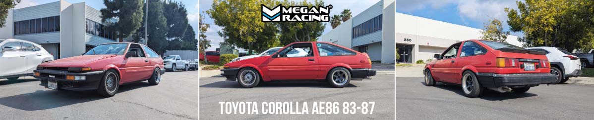 Toyota Corolla 83-87 RWD AE86 Track Series (True Coilover Rear Conversion) – MR-CDK-AE86-TS-V2