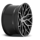 Niche 1PC MAZZANTI 19X8.5 5X120 72 RBL 35MM Wheels