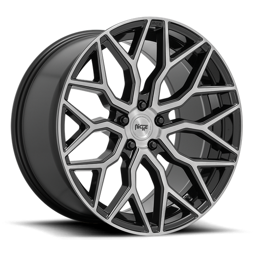 Niche 1PC MAZZANTI 19X8.5 5X120 72 RBL 35MM Wheels