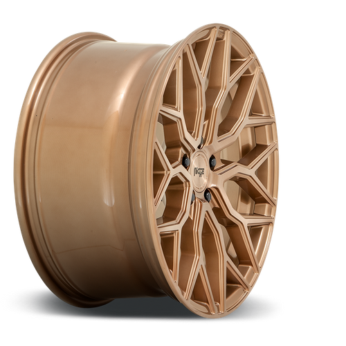 Niche 1PC MAZZANTI 20X9 5X120 72 BZBR 35MM Wheels