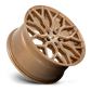 Niche 1PC MAZZANTI 19X8.5 5X120 72 BZBR 35MM Wheels