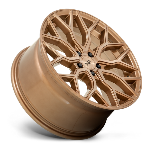 Niche 1PC MAZZANTI 19X8.5 5X120 72 BZBR 35MM Wheels