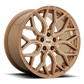 Niche 1PC MAZZANTI 19X8.5 5X120 72 BZBR 35MM Wheels