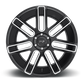 Niche 1PC M96 22X9.5 6X5.5 MT-BLK-MIL 30MM Wheels
