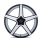 Niche 1PC MODENA 22X10.5 5X115 72 +18 G-BLK MCH-FC Wheels