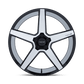 Niche 1PC MODENA 20X9 5X120 72 +27 G-BLK MCH-FC Wheels