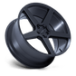 Niche 1PC MODENA 20X10.5 5X120 72 +38 M-BLK Wheels