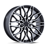 Niche 1PC CALABRIA 5 20X9 5X112 66 +27 GBLK-MCH Wheels