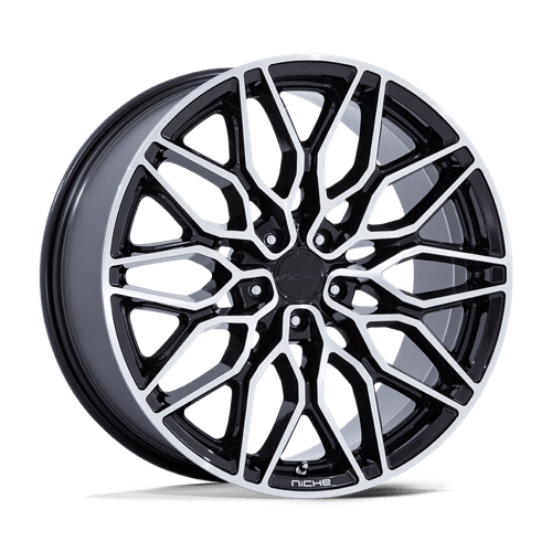 Niche 1PC CALABRIA 5 22X10.5 5X115 72 +18 GBLK-MCH Wheels