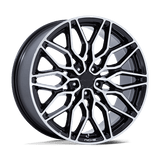 Niche 1PC CALABRIA 5 22X10.5 5X115 72 +18 GBLK-MCH Wheels