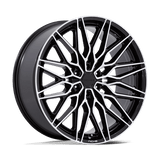 Niche 1PC CALABRIA 6 20X9.5 6X135 87 +30 GBLK-MC Wheels