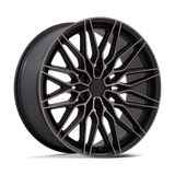 Niche 1PC CALABRIA 6 20X9.5 6X135 87 +30 MBLK-DT Wheels