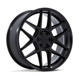 Niche 1PC RISE 22X9.5 5X115 71 +15 G-BLK Wheels