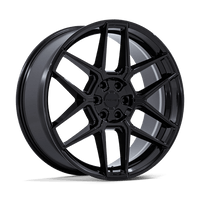 Niche 1PC M281 22X9.5 5X4.5 G-BLK 38MM Wheels