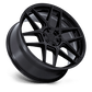 Niche 1PC M281 22X9.5 5X4.5 G-BLK 38MM Wheels