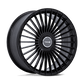 Niche 1PC SERENE 22X9 5X112 72 +20 G-BLK Wheels