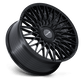 Niche 1PC CAPRI 22X9 5X112/120 72 +20 G-BLK Wheels