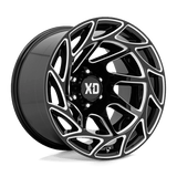 XD XD860 20X12 6X135 G-BLK MILL -44MM Wheels