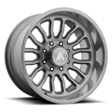 Asanti Off Road AB815 20X10 5X5.0 TITANIUM-BRUSH -12MM Wheels