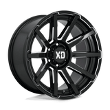 XD XD847 22X10 8X170 G-BLK MILL 12MM Wheels