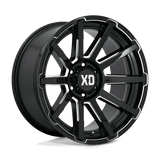 XD XD847 22X10 8X180 G-BLK MILL 12MM Wheels