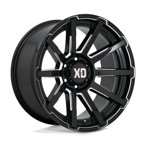 XD XD847 18X9 5X5.0 G-BLK MILL 12MM Wheels