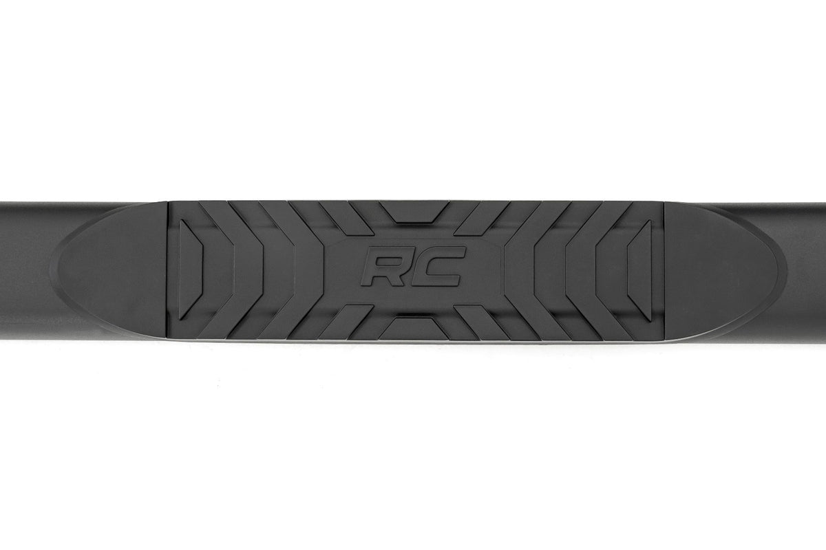 Oval Nerf Step | Crew Cab | Black | Ford F-150 2WD/4WD (2009-2014)