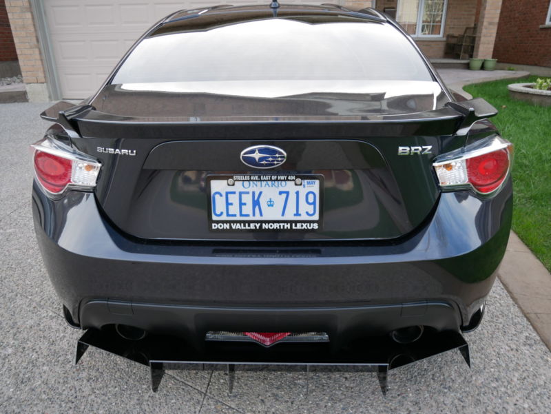 2012-2018 Subaru BRZ Rear Diffuser
