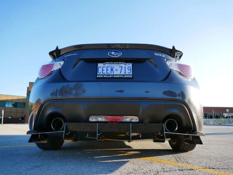 2012-2018 Subaru BRZ Rear Diffuser