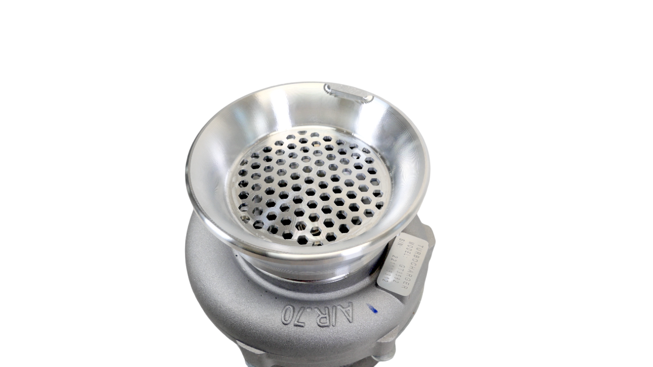 PLM Billet Turbo Shield Guard Velocity Stack Screen Filter