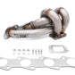 ISR Performance V2 Tubular Exhaust Turbo Manifold - Nissan 240sx KA24DE - Sand Blast Finish