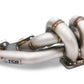 ISR Performance V2 Tubular Exhaust Turbo Manifold - Nissan 240sx KA24DE - Sand Blast Finish