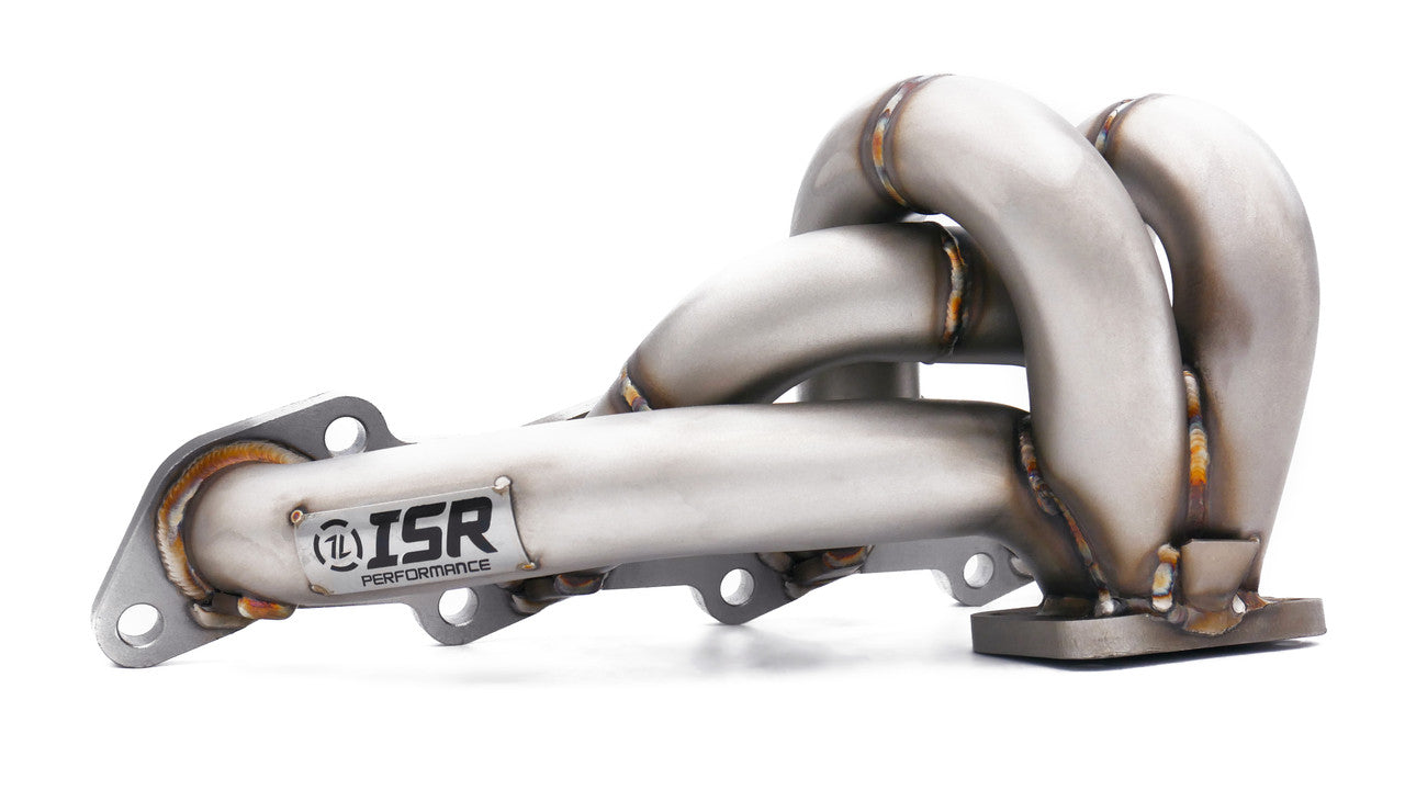 ISR Performance V2 Tubular Exhaust Turbo Manifold - Nissan 240sx KA24DE - Sand Blast Finish