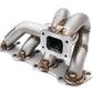 ISR Performance V2 Tubular Exhaust Turbo Manifold - Nissan 240sx KA24DE - Sand Blast Finish