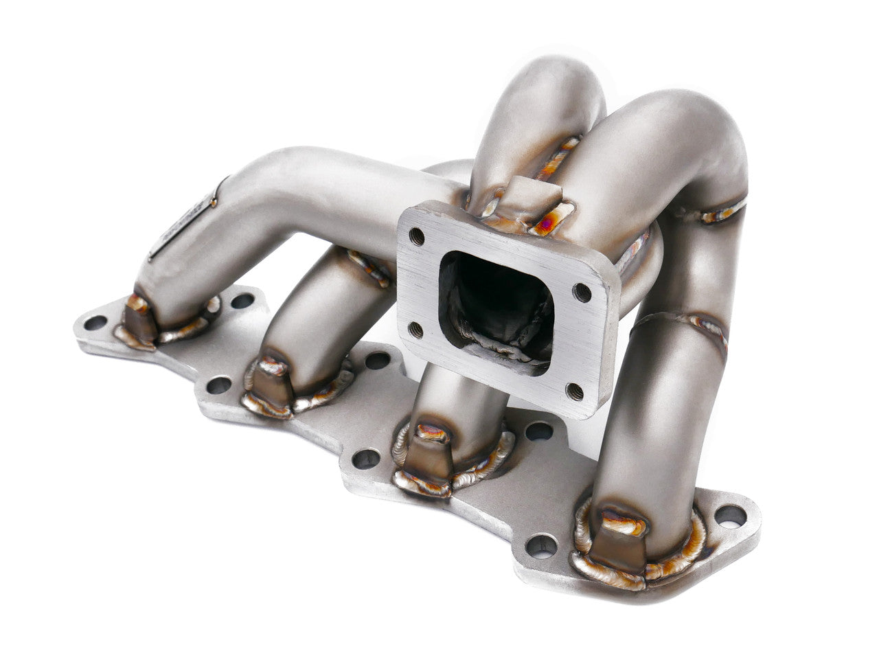 ISR Performance V2 Tubular Exhaust Turbo Manifold - Nissan 240sx KA24DE - Sand Blast Finish