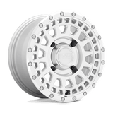 Black Rhino Powersports BUPKR 14X7 4X137 SLV-MIR-FC 51MM Wheels