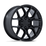 Performance Replicas PR233 20X9 6X5.5 78 +24 G-BLK Wheels