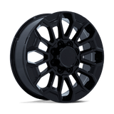Performance Replicas PR228 24X9 8X6.5 121 +15 G-BLK Wheels