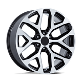 Performance Replicas PR177 24X10 6X5.5 78 +24 G-BLK MCH-FC Wheels
