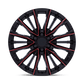 Performance Replicas PR223 22X9 6X5.5 78 +28 G-BLK-MILL-RTCC Wheels