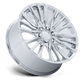 Performance Replicas PR223 24X10 6X5.5 78 +28 CHROME Wheels