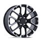 Performance Replicas PR224 22X9 6X5.5 78 +28 G-BLK-MCH Wheels