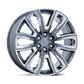 Performance Replicas PR225 22X9 6X5.5 78 +28 G-GUN-MTL-CHR Wheels