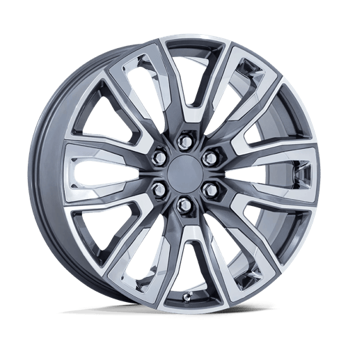 Performance Replicas PR225 22X9 6X5.5 78 +28 G-GUN-MTL-CHR Wheels