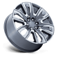 Performance Replicas PR225 24X10 6X5.5 78 +31 G-GUN-MTL-CHR Wheels