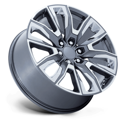 Performance Replicas PR225 22X9 6X5.5 78 +28 G-GUN-MTL-CHR Wheels