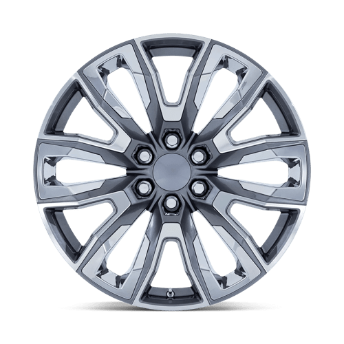 Performance Replicas PR225 24X10 6X5.5 78 +31 G-GUN-MTL-CHR Wheels