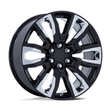 Performance Replicas PR225 22X9 6X5.5 78 +28 G-BLK-CHR Wheels