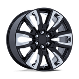 Performance Replicas PR225 24X10 6X5.5 78 +31 G-BLK-CHR Wheels